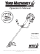 Yard Machines LT31CSH Operator's Manual