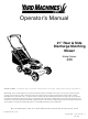 Yard Machines 430 Series Operator's Manual