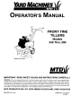 Yard Machines 340 Operator's Manual