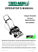 Yard-Man 24A-020D401 Operator's Manual
