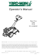 Yard-Man RT65 Operator's Manual