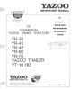 Yazoo YAZOO TRAILER Parts List