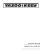 Yazoo/Kees ZMKW 5222 Operator's Manual
