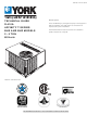 York AFFINITY R-410A Technical Manual