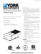 York DJ 180 Technical Manual