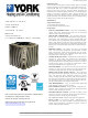 York YHJF18 Technical Manual