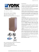 York AHP18 THRU 60 Technical Manual