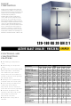 Zanussi 110026 Technical Data