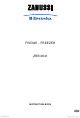 Zanussi Electrolux ZRB 2641 Instruction Book