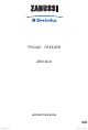 Zanussi Electrolux ZRB 3041 Instruction Book