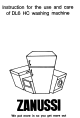 Zanussi DL6 HC Use And Care Manual