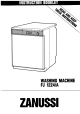 Zanussi FJ1224/A Instruction Booklet