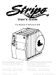 Zebra Stripe S-500 User Manual