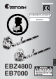 Zenoah EB7000 User Manual