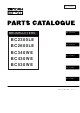 Zenoah BC340WE Parts Catalog