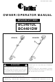 Zenoah BC4401DW Owner's/Operator's Manual