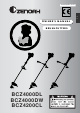Zenoah BCZ4000DL Owner's Manual