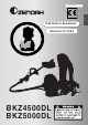 Zenoah BKZ5000DL Owner's Manual