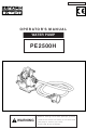 Zenoah PE2500H Operator's Manual