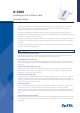 ZyXEL Communications ZyXEL ZyAIR B-3000 Specification Sheet