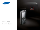 Samsung SGH-J200 User Manual