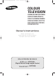 Samsung CS-21T20MA Owner's Instructions Manual