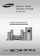 Samsung HT-DB750 Instruction Manual