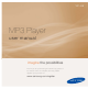 Samsung YP-U5JQW/XAA - 2 GB Digital Player User Manual