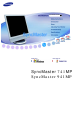 Samsung SyncMaster 741MP User Manual