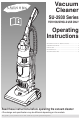Samsung SU2931 Operating Instructions Manual