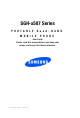 Samsung SGH-x507 Series User Manual