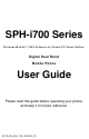 Samsung SPH-i700 Series User Manual