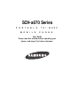 Samsung SCH-a870 Series User Manual