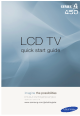 Samsung LN32A450C1 Quick Start Manual