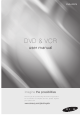 Samsung DVD-VR375 User Manual