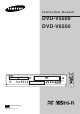 Samsung DVD-V5500 Instruction Manual