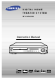 Samsung HT-DM550 Instruction Manual