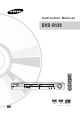 Samsung DVD-R129 Instruction Manual