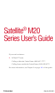 Toshiba M20-S258 User Manual