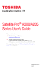 Toshiba A200-EZ2204X User Manual