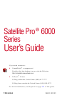 Toshiba 6000 User Manual