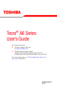 Toshiba A6-EZ6411 User Manual