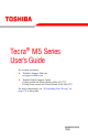 Toshiba M5-S4332 User Manual