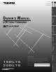 Toshiba 20DL75 Owner's Manual