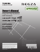 Toshiba Regza 42ZV650U Owner's Manual