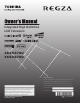 Toshiba REGZA 46SV670U Owner's Manual