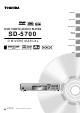 Toshiba SD-5700N Owner's Manual