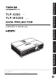 Toshiba TLP-X200U Owner's Manual