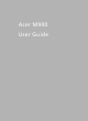 Acer M900 User Manual