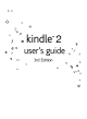Amazon Kindle Kindle 2 User Manual